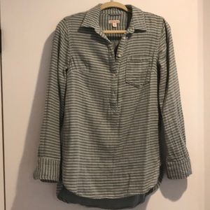 Merona quarter button up